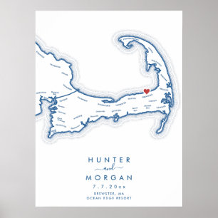 Ocean Edge Resort Trouw Marine Logboek Poster