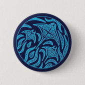 Ocean Family Manta Rays Button (Voorkant)