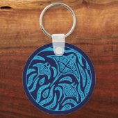 Ocean Family Manta Rays Sleutelhanger (Voorkant)