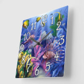 Ocean Fish Sealife Family room Wall klok (Hoek)