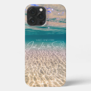 Ocean Floor Wild en Free Summer Beach iPhone Case iPhone 13 Pro Max Hoesje