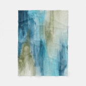 Ocean Flow II Fleece Deken (Voorkant)