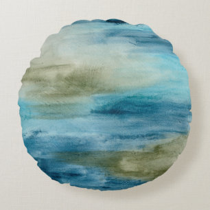 Ocean Flow II Rond Kussen