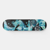 “Ocean Flow – Manta Ray Skateboard Deck” (Horz)
