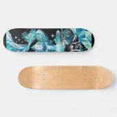 “Ocean Flow – Manta Ray Skateboard Deck” (Horz)