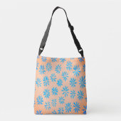 Ocean Flower Crossbody Bag Tas (Achterkant)