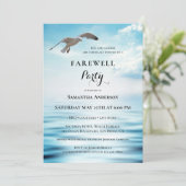 Ocean Freedom Afscheidsfeestje Kaart (Staand voorkant)