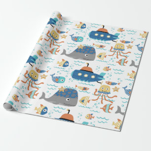 Ocean Friends Cadeaupapier