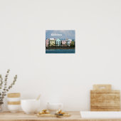 Ocean Front Bahamas Poster (Keuken)