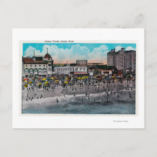 Ocean Front Swimming, Ocean Park Briefkaart