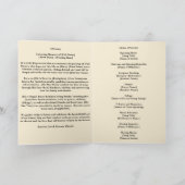 Ocean Funeral Memorial overlijdensbericht gevouwen Programma (Binnen)