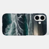 Ocean Fury Case-Mate iPhone Case (Achterkant (horizontaal))