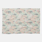 Ocean Gardens Pastel Serviette de cuisine (Horizontal)