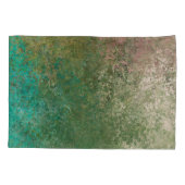 Ocean Geïnspireerde alcohol Ink Abstract Kussensloop (Achterkant)