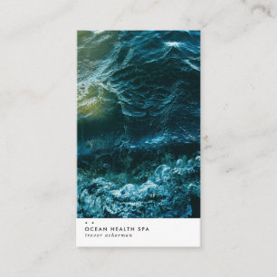 Ocean Getijde Modern Visitekaartje