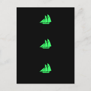 Ocean Glow_Green Clipper Briefkaart
