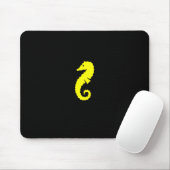 Ocean Glow_Yellow Seahorse Muismat (Met muis)