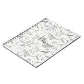 Ocean Grey Whales Notitieboek (Linkerzijde)