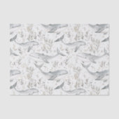 Ocean Grey Whales Tissuepapier (Voorkant)