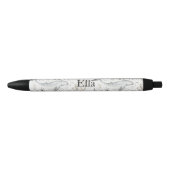 Ocean Grey Whales Zwarte Inkt Pen (Voorkant)