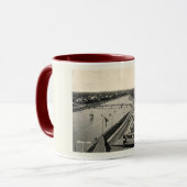 Ocean Grove NJ, Panorama, stijl Mok (Voorkant links)