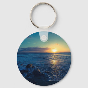 Ocean Horizon Sunset Sleutelhanger