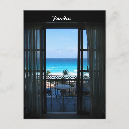 Ocean in Cancun, Mexico Briefkaart (Voorkant)