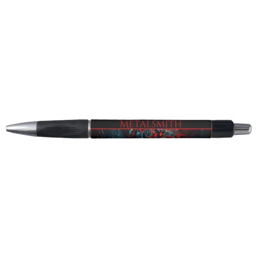 Ocean Inferno Metalsmith Lassen Pen (Voorkant)