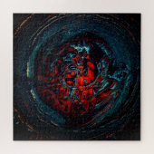 Ocean Inferno Red Glow Legpuzzel (Horizontaal)