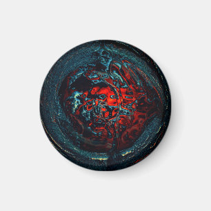 Ocean Inferno Red Glow Magneet