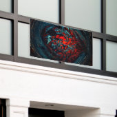 Ocean Inferno Red Glow Spandoek (Buitenkant Gebouw)