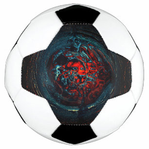 Ocean Inferno Red Glow Voetbal