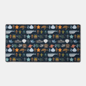 Ocean Inhabitants Patroon 1 Bureaumat (Voorkant)