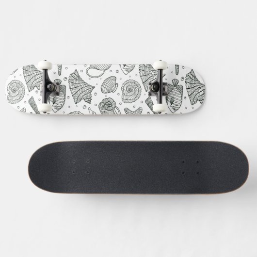 Ocean Inhabitants Patroon 3 Skateboard (Horizontaal)