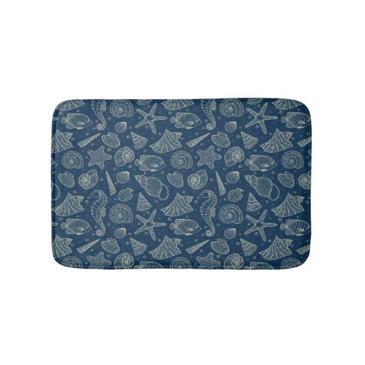Ocean Inhabitants Pattern 2 Badmat (Voorkant)