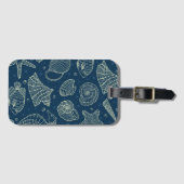 Ocean Inhabitants Pattern 2 Bagagelabel (Voorkant (horizontaal))
