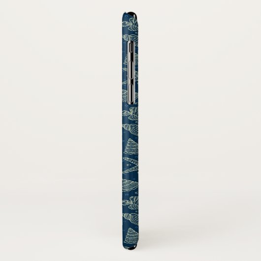 Ocean Inhabitants Pattern 2 Case-Mate iPhone Case (Achterkant/links)