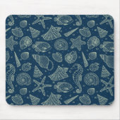 Ocean Inhabitants Pattern 2 Muismat (Voorkant)