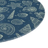 Ocean Inhabitants Pattern 2 Snijplank (Hoek)