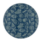 Ocean Inhabitants Pattern 2 Snijplank (Voorkant)