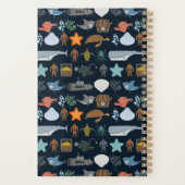 Ocean Inhabitants Pattern Planner (Achterkant)