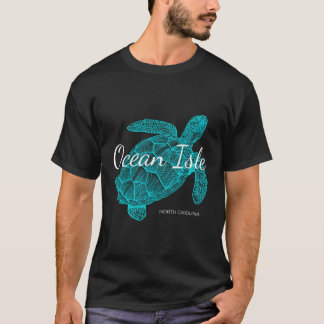 Ocean Isle North Carolina vakantie met een schildp T-shirt