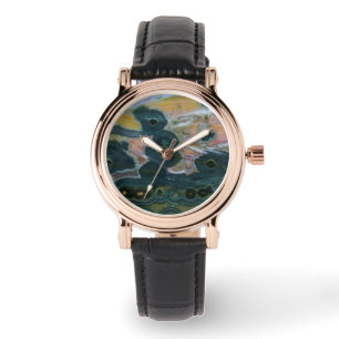 Ocean Jasper Slab Horloge