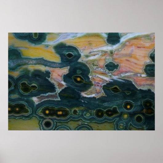 Ocean Jasper Slab Poster (Voorkant)