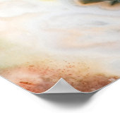 Ocean Jasper Stone gevonden in Madagascar Poster (Hoek)