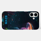 Ocean Jellyfish iPhone sous-marin / coque ipad (Verso (horizontal))