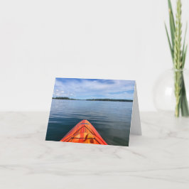 Ocean Kayak Notecards Bedankkaart