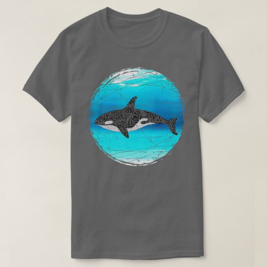 Ocean Killer Whale T-shirt (Design voorkant)