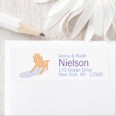 Ocean Lake Beach Stoel - kampeerontspanning Etiket (Insitu)