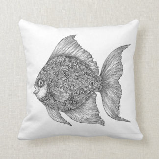 Ocean Lake Fish Theme Pillow Kussen